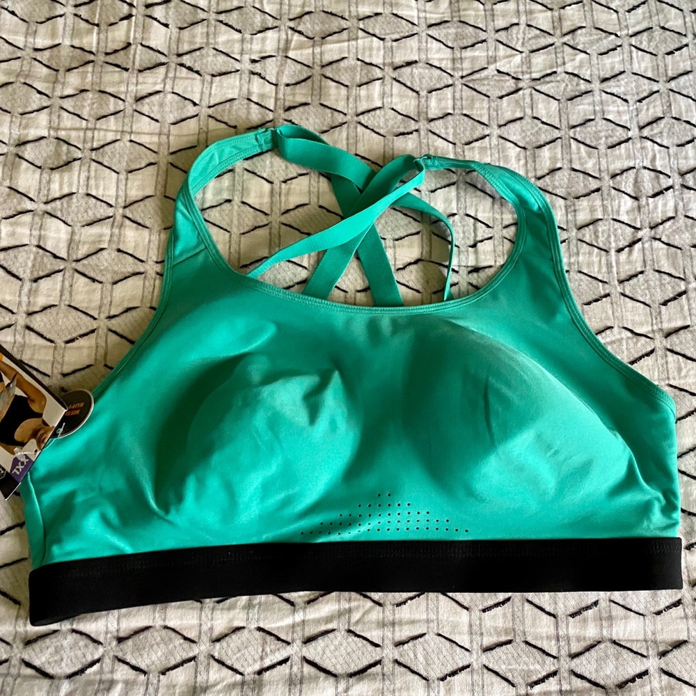 Avia medium-support sports bra, XXL, NWT